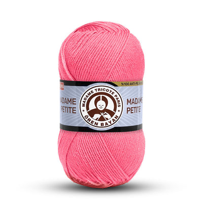 Madame Tricote Paris, Madame Petite Anti Pilling Hand Knitting Yarn, 100g, 100% Acrylic, 273 Yards