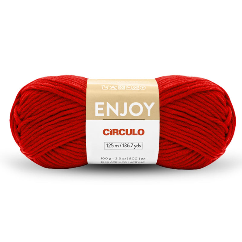 Enjoy Yarn: 100% Acrylic: 136 yds: 3.5 oz: 5 Pack