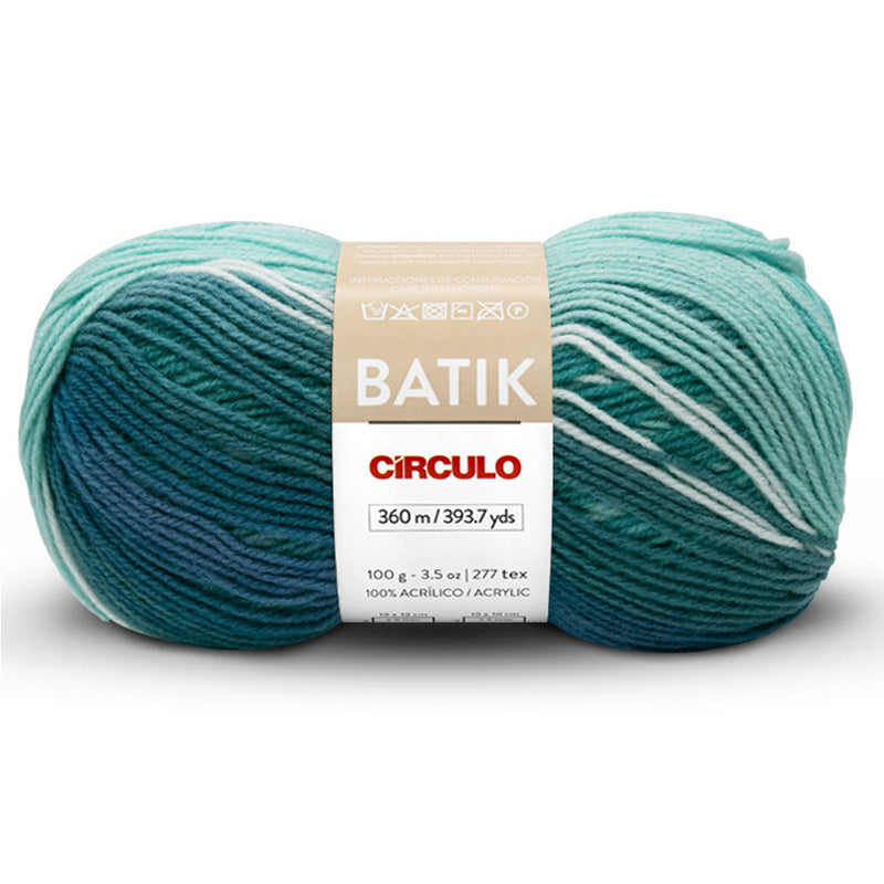 Batik Knitting Yarn, 100% Acrylic, 3.53 ounces, 394 yards, DK (11 wpi), 5-Pack