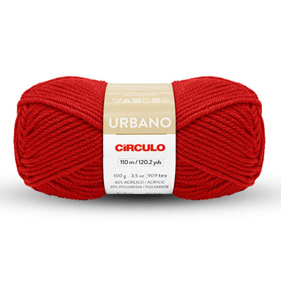 Urbano Knitting Yarn, Acrylic, 3.53 ounces, 120 yards, Aran (8 wpi)