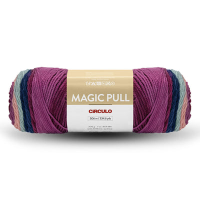 Magic Pull Knitting Yarn, 7.05 ounces, 334 yards, Worsted (9 wpi), 5-Pack