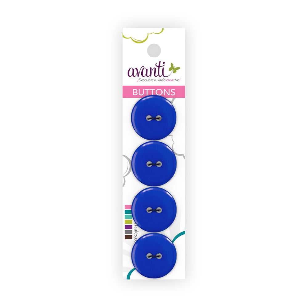 Sewing Buttons – 32L (20mm / 0.79 inches) with 2 Holes – Perfect for Coats, Blazers & Home Decor, 12-Pack