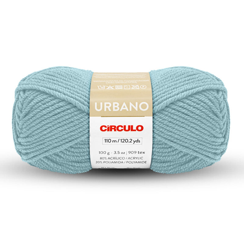 Urbano Knitting Yarn, Acrylic, 3.53 ounces, 120 yards, Aran (8 wpi), 5-Pack