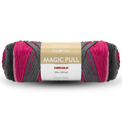 Magic Pull Knitting Yarn, 7.05 ounces, 334 yards, Worsted (9 wpi), 5-Pack