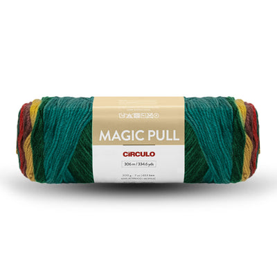 Magic Pull Knitting Yarn, 7.05 ounces, 334 yards, Worsted (9 wpi), 5-Pack