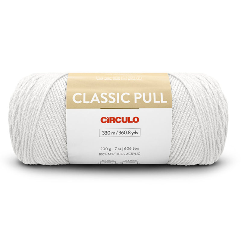 Classic Pull Yarn: 100% Acrylic: 360 yds: 7 ounces: Worsted (9 wpi)