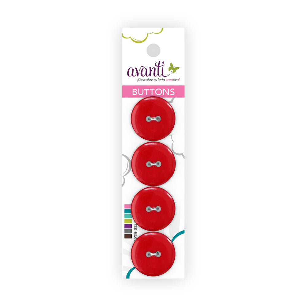 Sewing Buttons – 32L (20mm / 0.79 inches) with 2 Holes – Perfect for Coats, Blazers & Home Decor