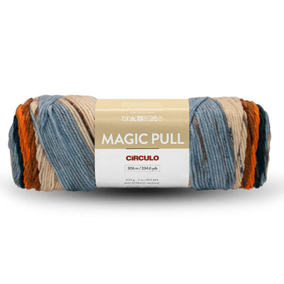 Magic Pull Knitting Yarn, 7.05 ounces, 334 yards, Worsted (9 wpi), 5-Pack