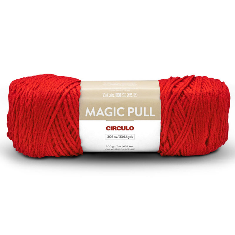 Magic Pull Knitting Yarn, 7.05 ounces, 334 yards, Worsted (9 wpi), 5-Pack