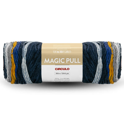 Magic Pull Knitting Yarn, 7.05 ounces, 334 yards, Worsted (9 wpi), 5-Pack