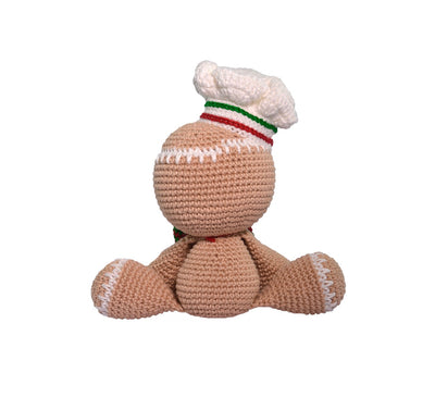 CIRCULO Amigurumi Kit Christmas Collection -Gingerbread - All Materials Included, Clear Easy to Follow Instructions - Intermediate Level