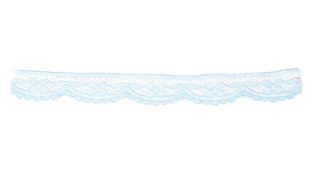 Scalloped Nylon Lace Trim – 3/4-Inch (19mm), 109-Pack