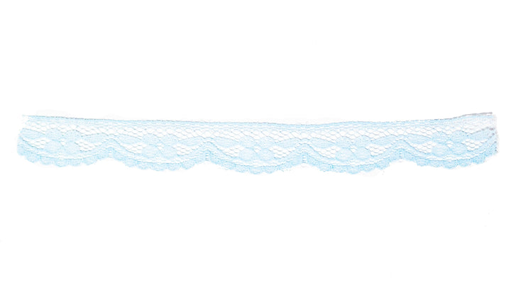 Scalloped Nylon Lace Trim – 3/4-Inch (19mm), 109-Pack