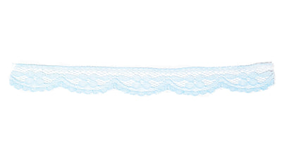 Scalloped Nylon Lace Trim – 3/4-Inch (19mm)