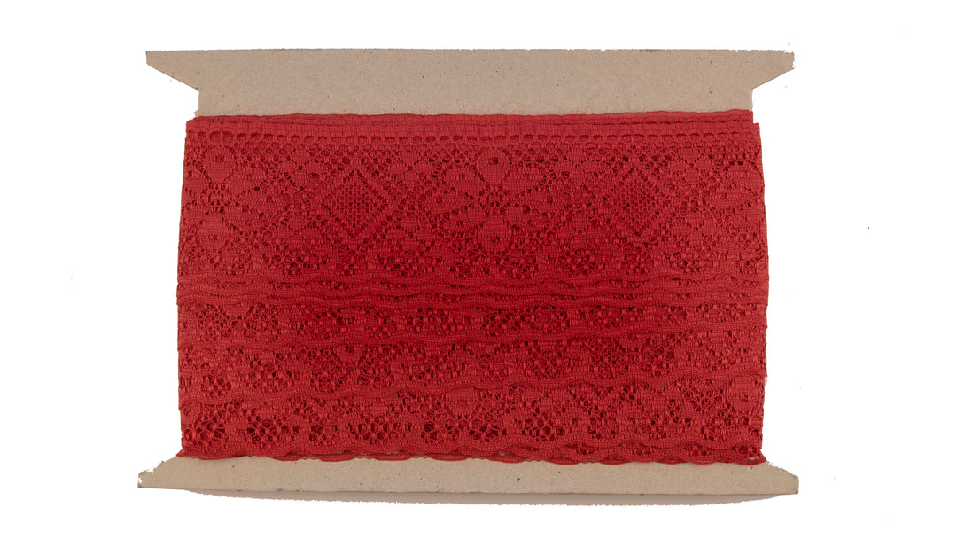 Elegant Nylon Lace Trim - 1-Inch Wide,