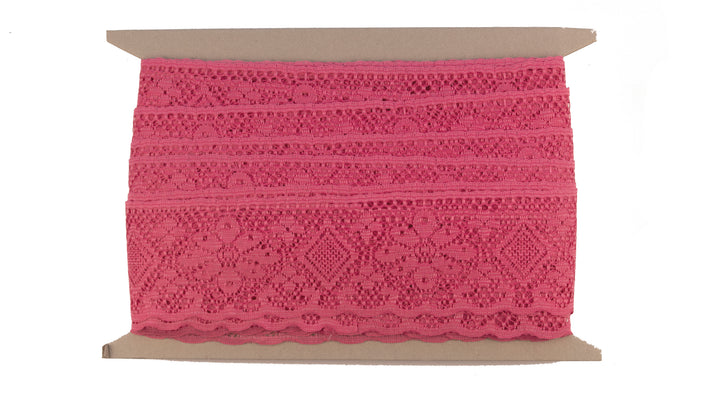 Elegant Nylon Lace Trim - 1-Inch Wide,