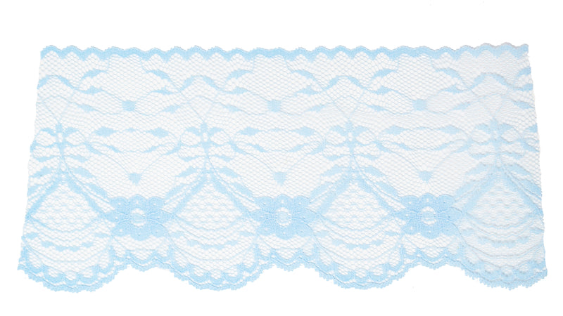 Elegant Floral Nylon Lace - 3 3/4" Wide (95mm)