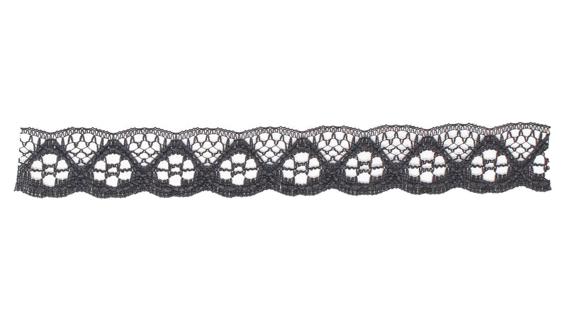 Elegant Nylon Lace Trim - 3/4-inch (19mm)