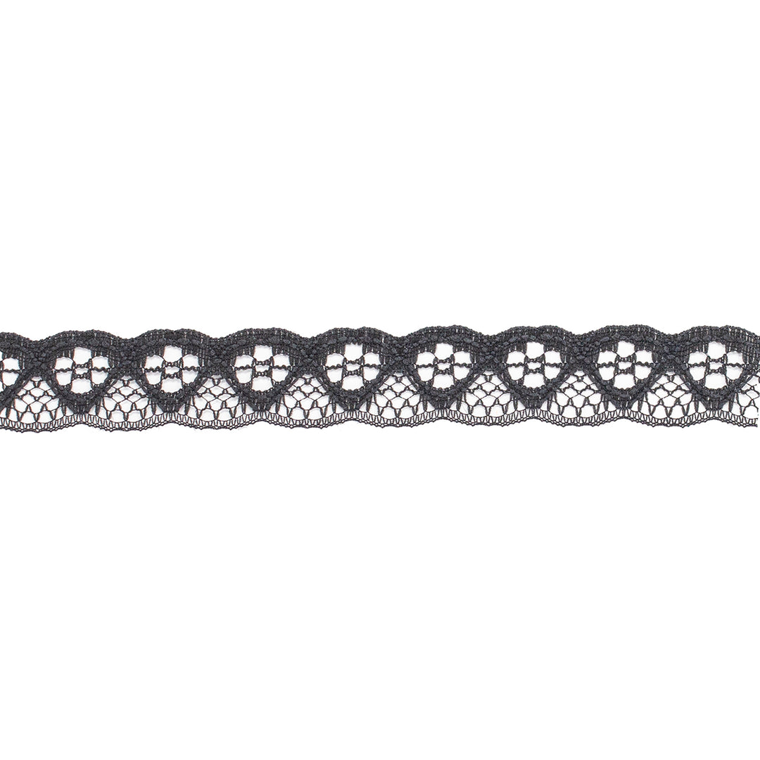 Elegant Nylon Lace Trim - 3/4-inch (19mm)