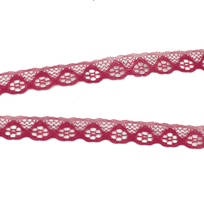 Elegant Nylon Lace Trim - 3/4-inch (19mm), 60-Pack