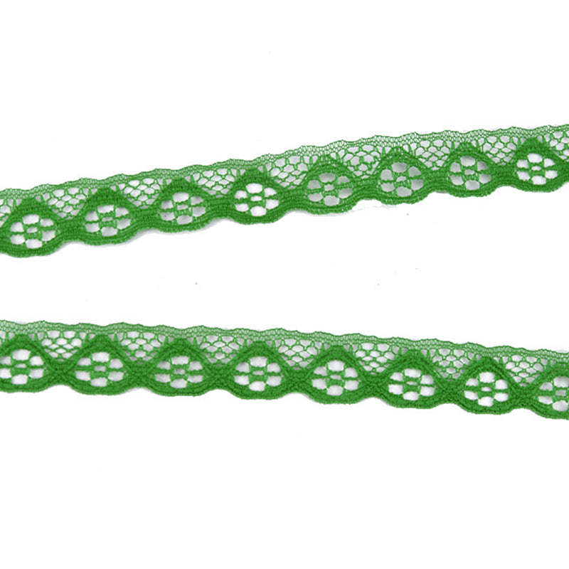 Elegant Nylon Lace Trim - 3/4-inch (19mm), 60-Pack