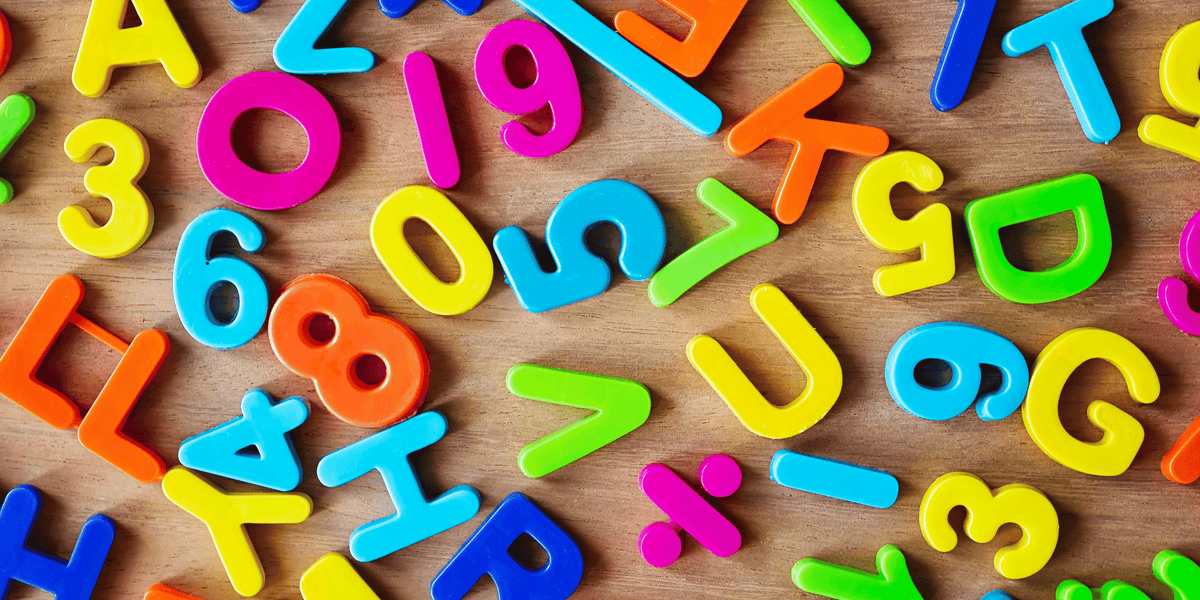 Numbers and Letters