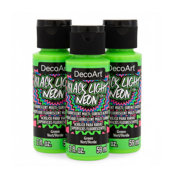 Black Light Neon Acrylic Paint
