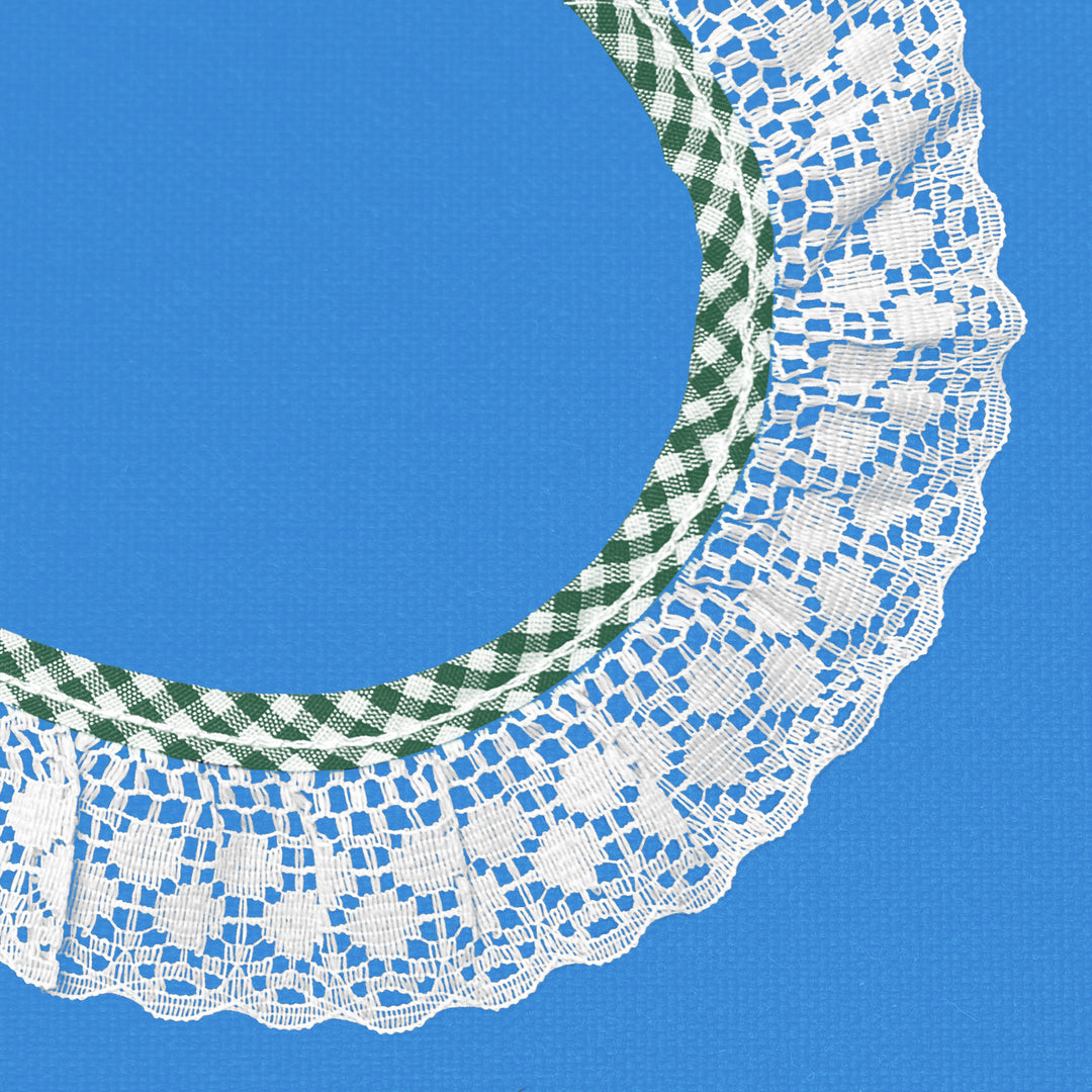 Ruffle Nylon Lace, 1 in,  Color Variety