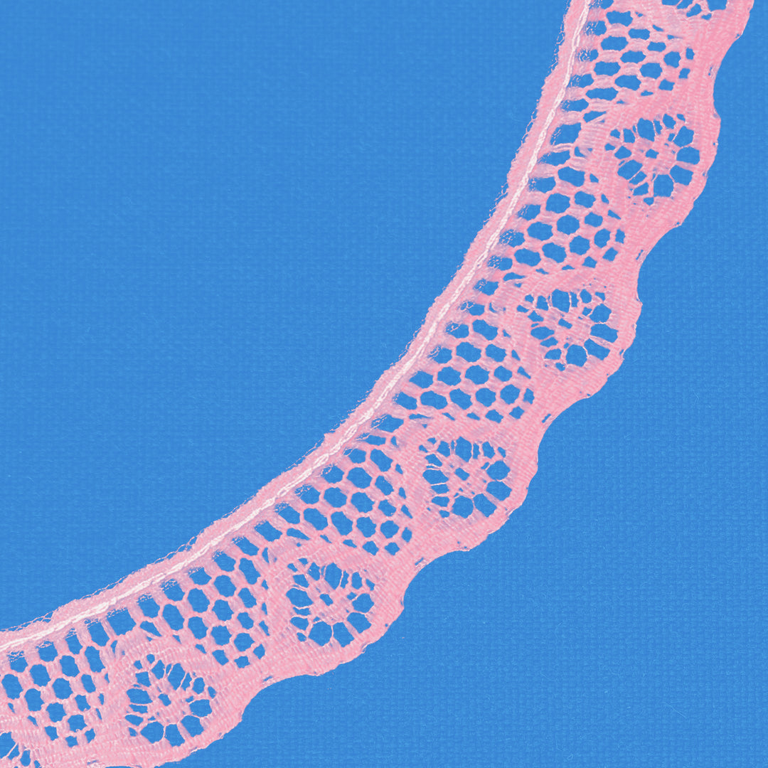 Ruffle Nylon Lace, 1 in,  Color Variety