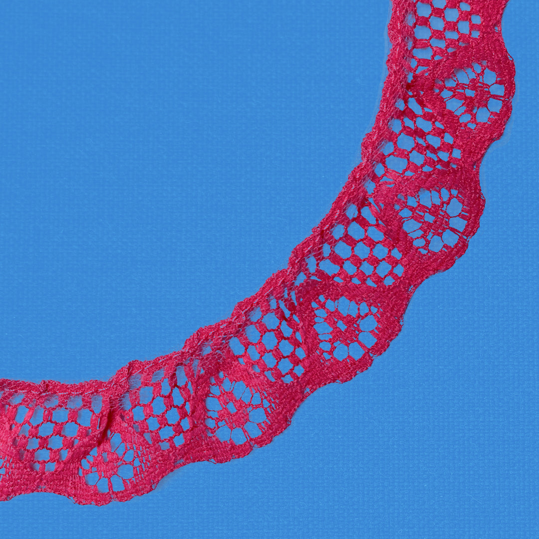 Ruffle Nylon Lace, 1 in,  Color Variety