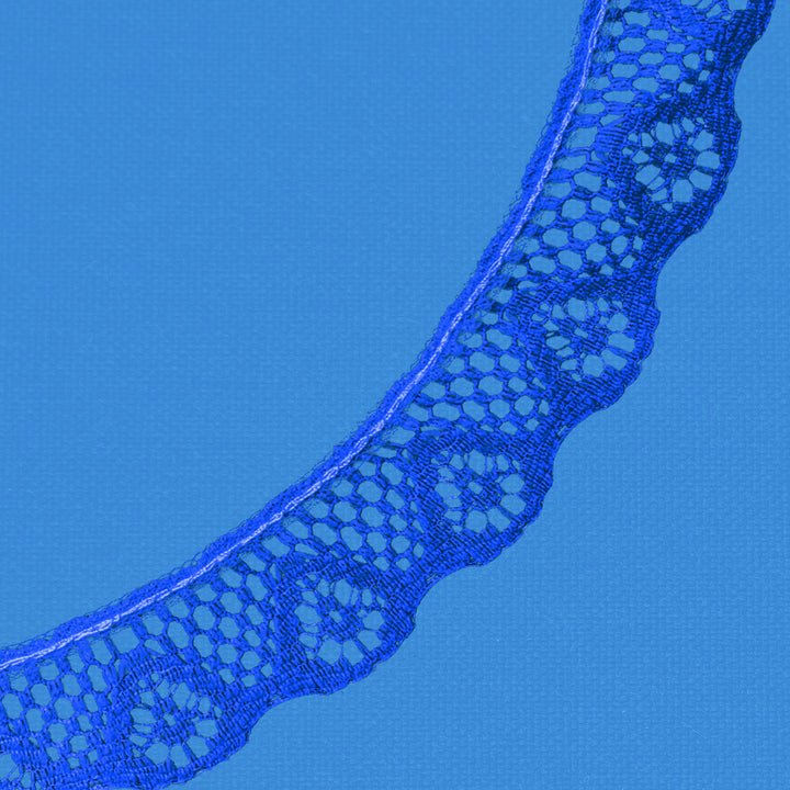 Ruffle Nylon Lace, 1 in,  Color Variety