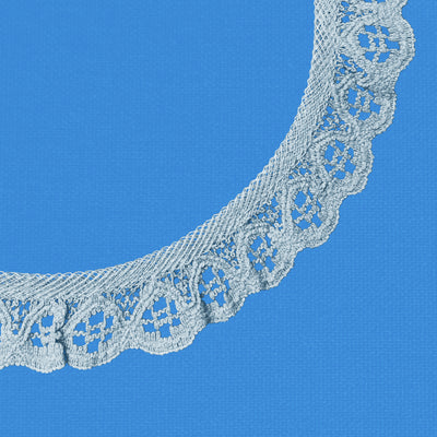Ruffle Nylon Lace, 3/4 in,  Color Variety