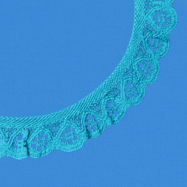 Ruffle Nylon Lace, 3/4 in,  Color Variety