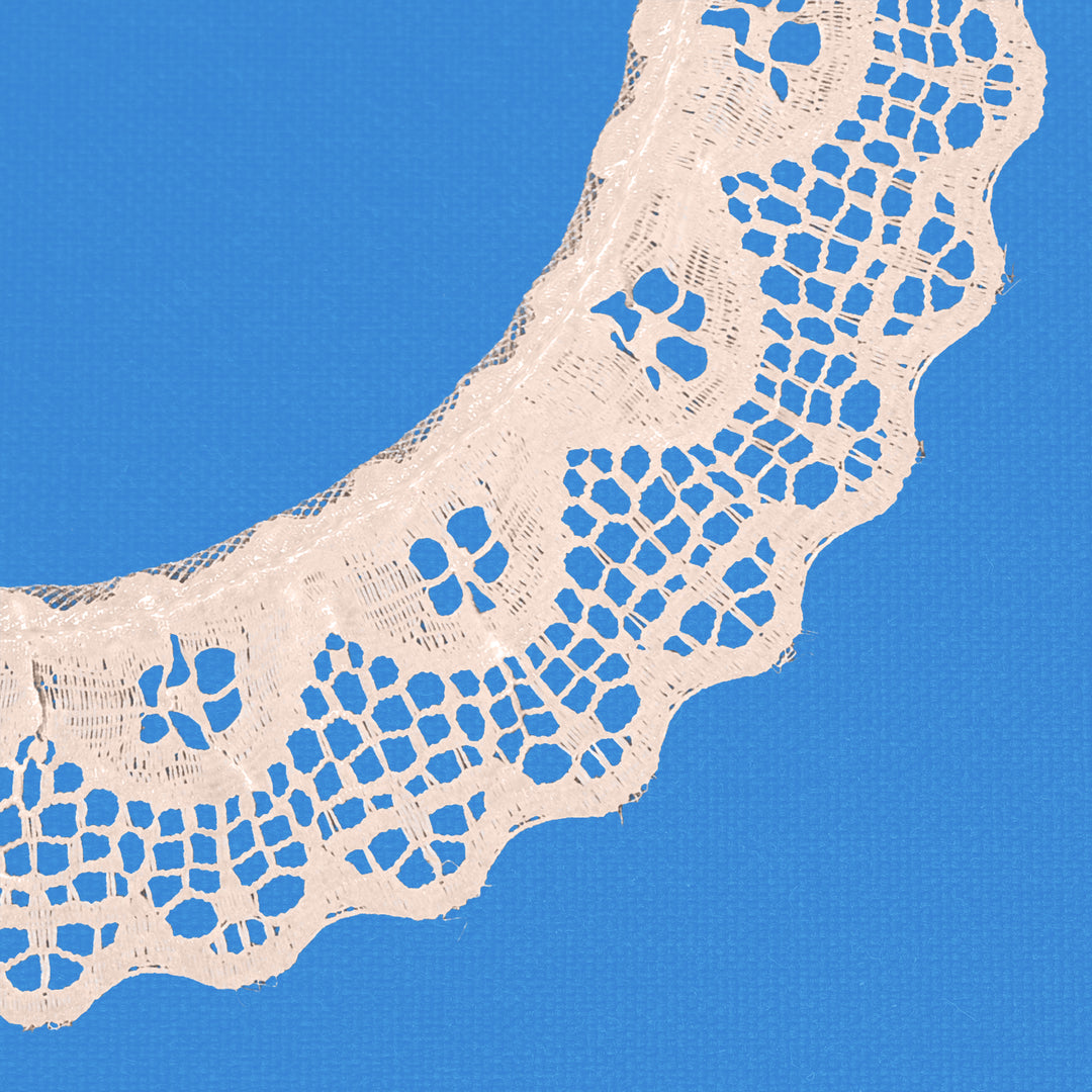 Ruffle Nylon Lace, 1 1/2 i, Color Variety