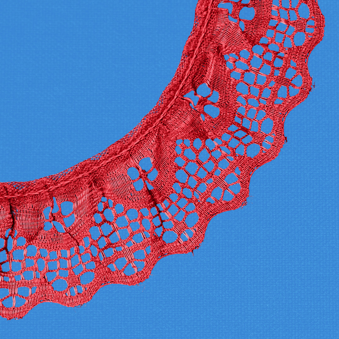 Ruffle Nylon Lace, 1 1/2 i, Color Variety