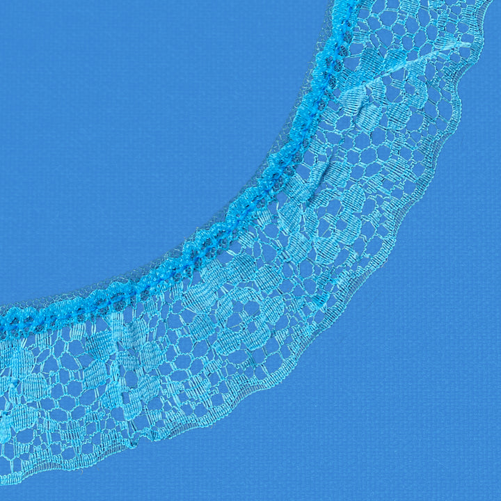 Ruffle Nylon Lace, 1 1/2 in, Color Variety