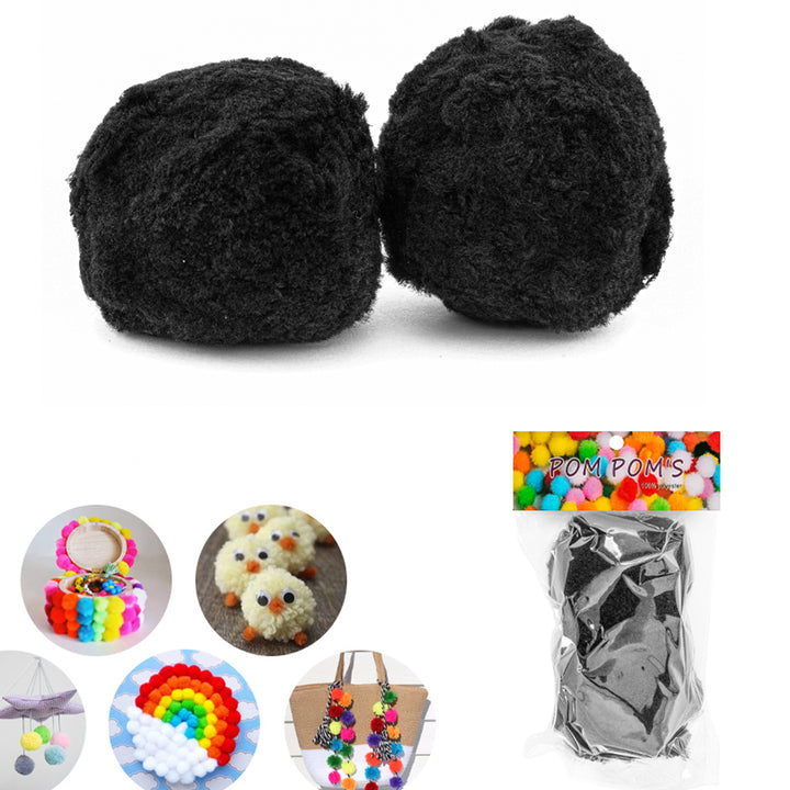 2 pc Avanti Big Ball Pompoms, Crafts Fuzzy Pom Pom Balls, Variety Color for DIY Creative Crafts Decorations,