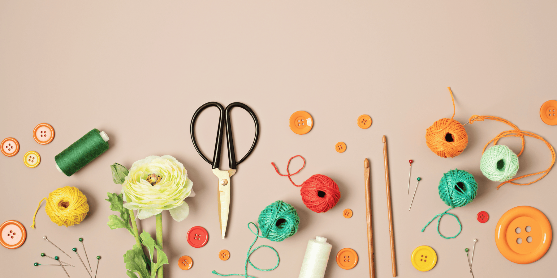 Add the perfect finishing touch with craft buttons!