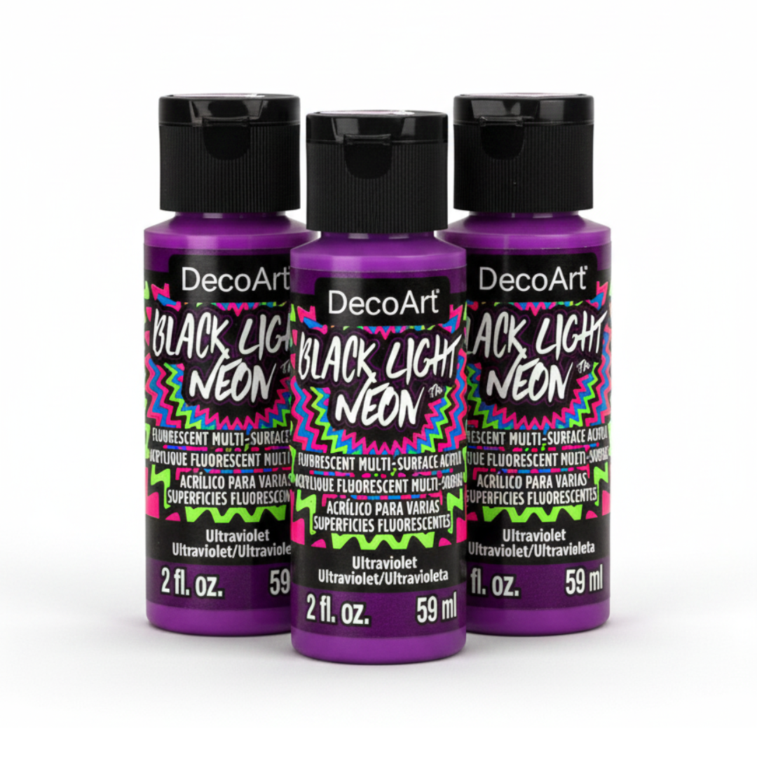 Black Light Neon Acrylic Paint