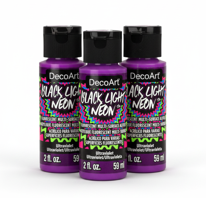 Black Light Neon Acrylic Paint