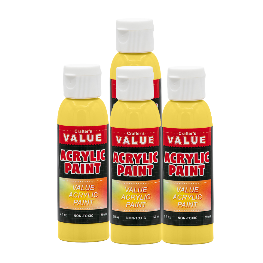 Value Paint by Painters by Heart – 2 fl oz (59 ml) Acrylic Paint – Pearl Colors (Single or 4 Pack)