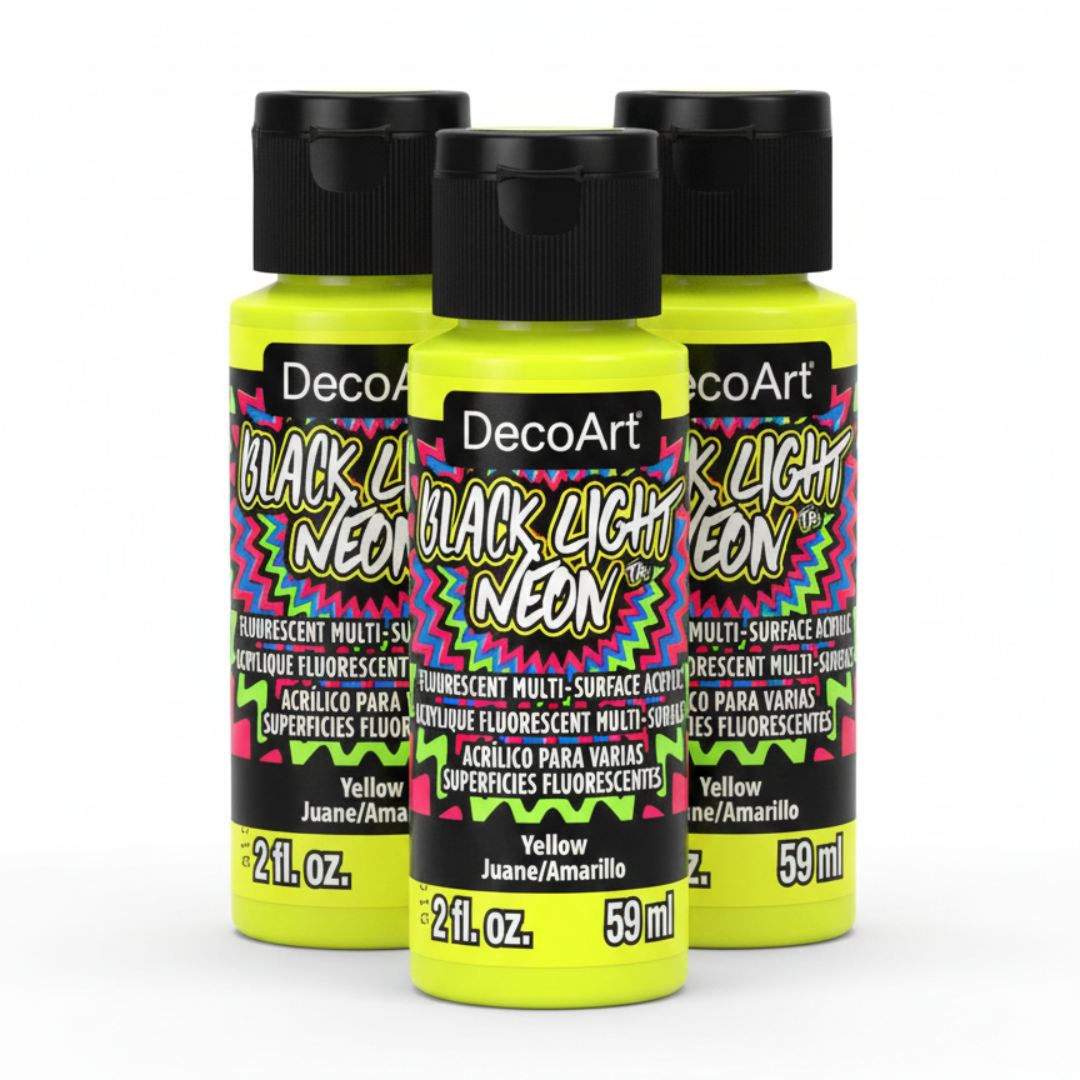 Black Light Neon Acrylic Paint