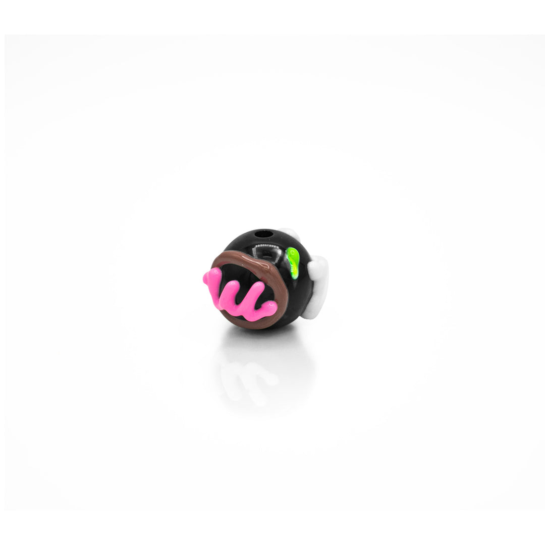 Vibrant Multicolor D. Bead – 16 mm with 2 mm Hole (Single Piece)