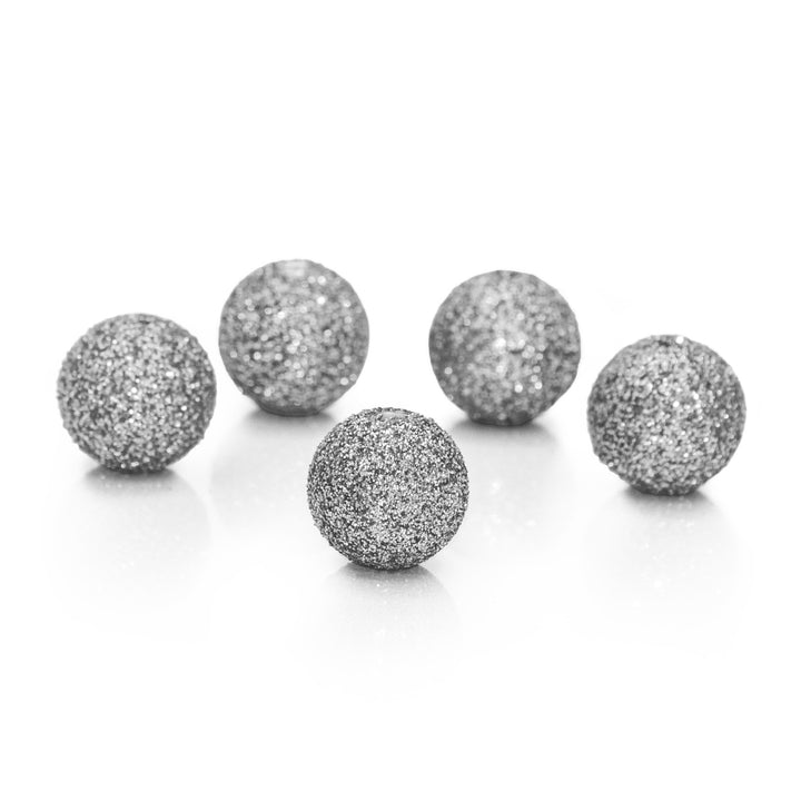 Lustrous Glossy Glass Beads – 16 mm with 2 mm Hole (5 pcs)