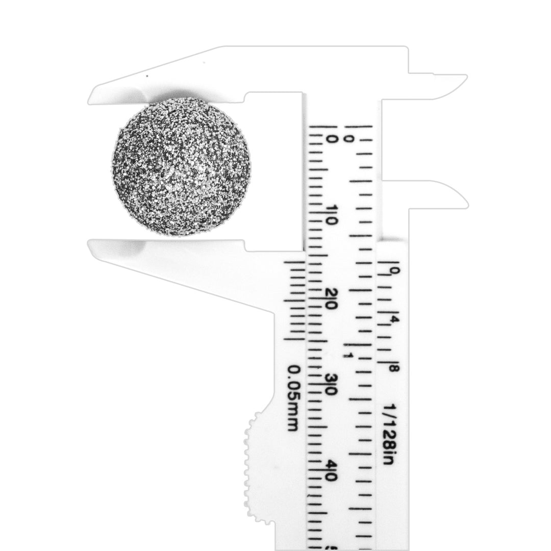 Lustrous Glossy Glass Beads – 16 mm with 2 mm Hole (5 pcs)