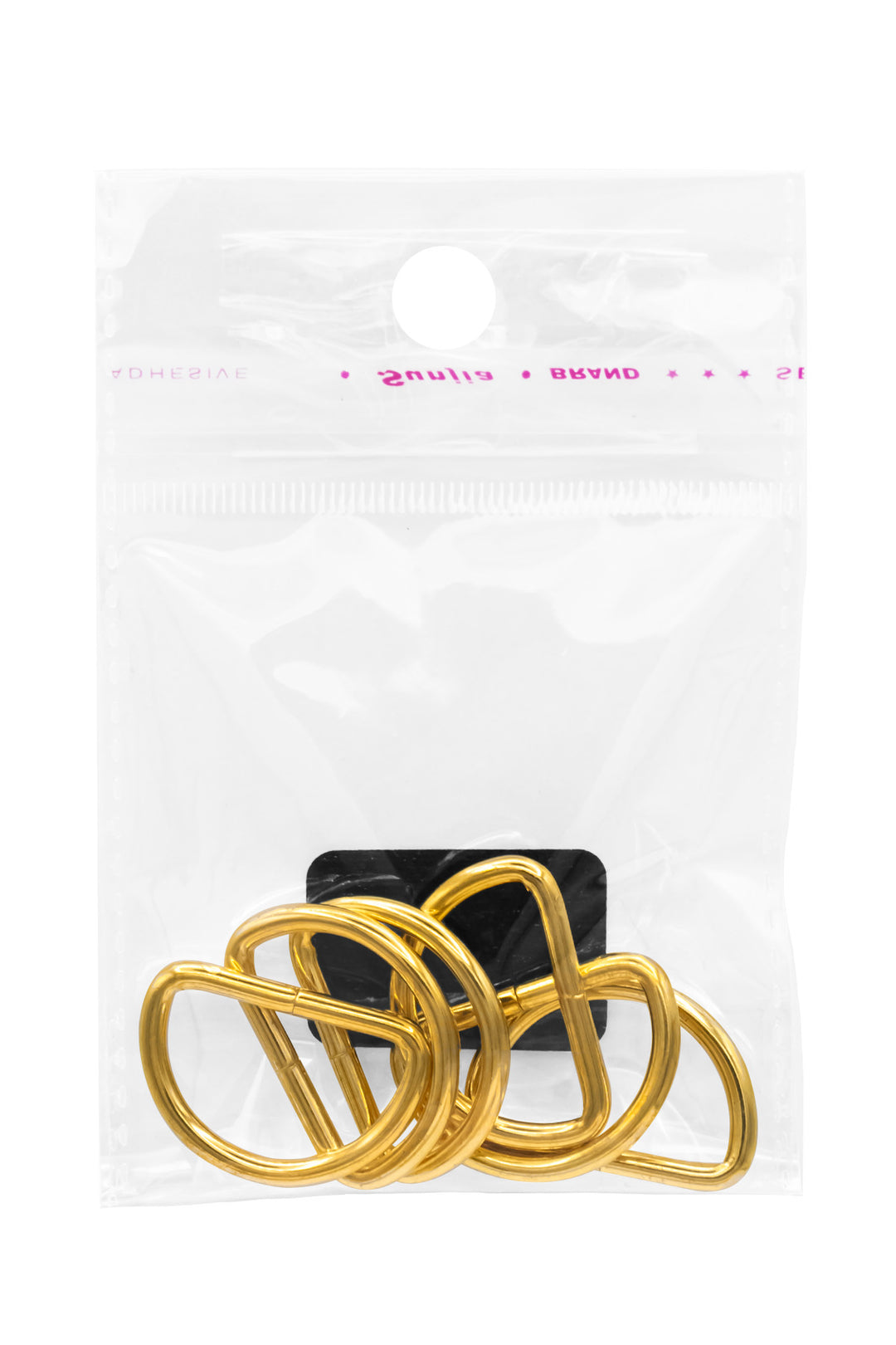 Durable Metal D-Rings (25 mm) – 6 Pieces
