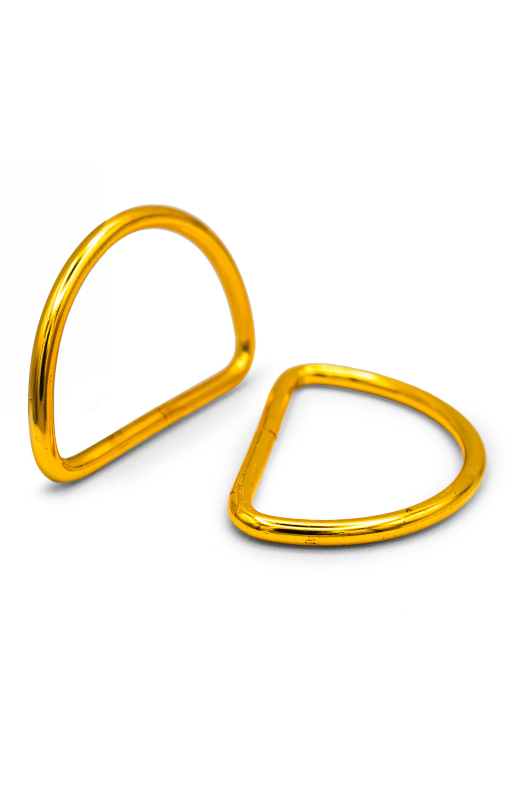 Heavy-Duty Metal D-Rings – Rugged 50 mm Duo for DIY & Crafts, 2pcs