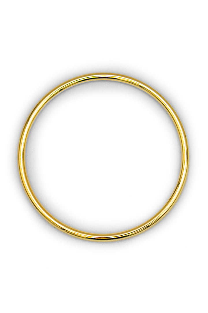 Bold & Sleek 65 mm Metal O-Ring Matte Gold or Matte Nickel