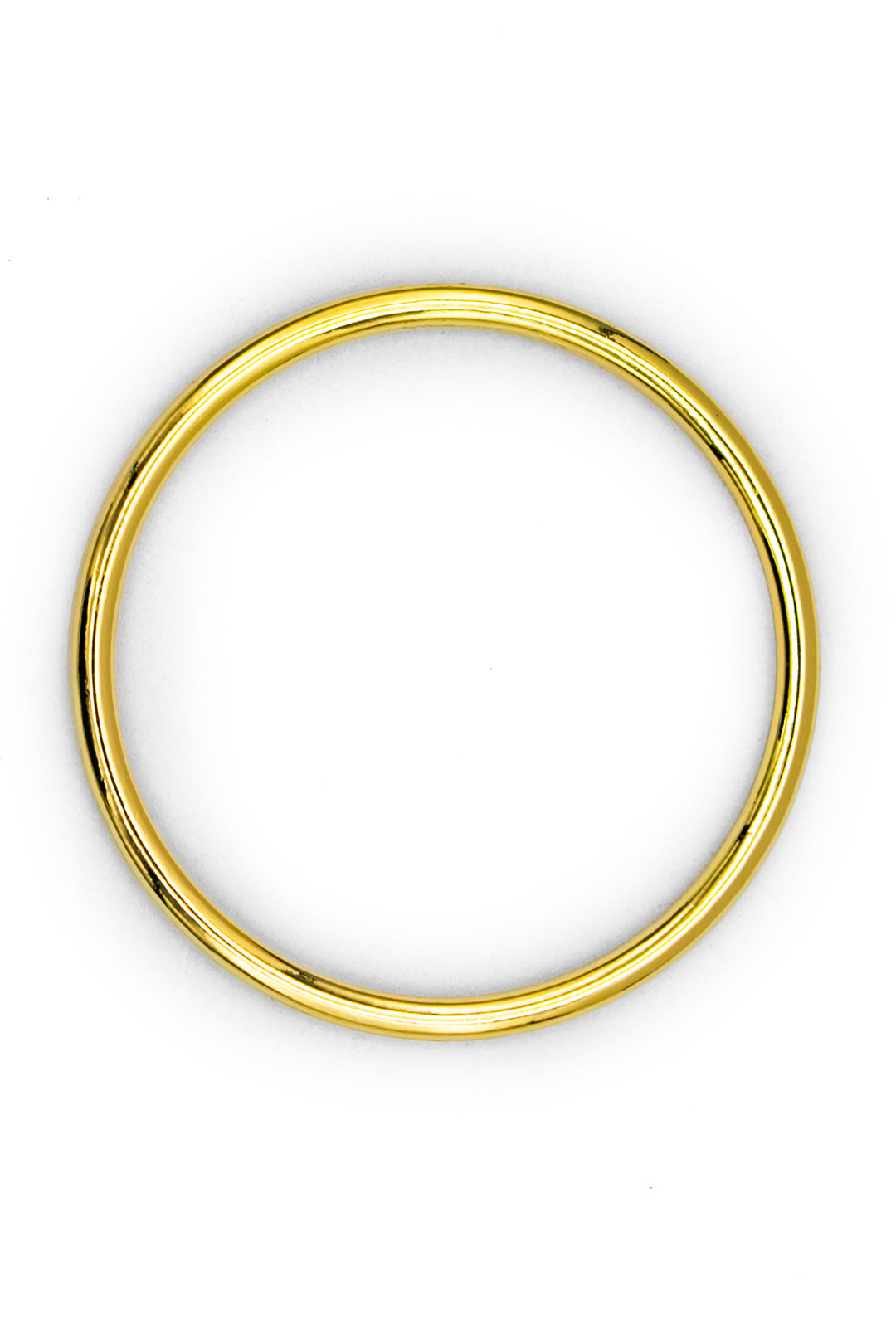 Elegant Matte Metal O-Ring – 56 mm Connector