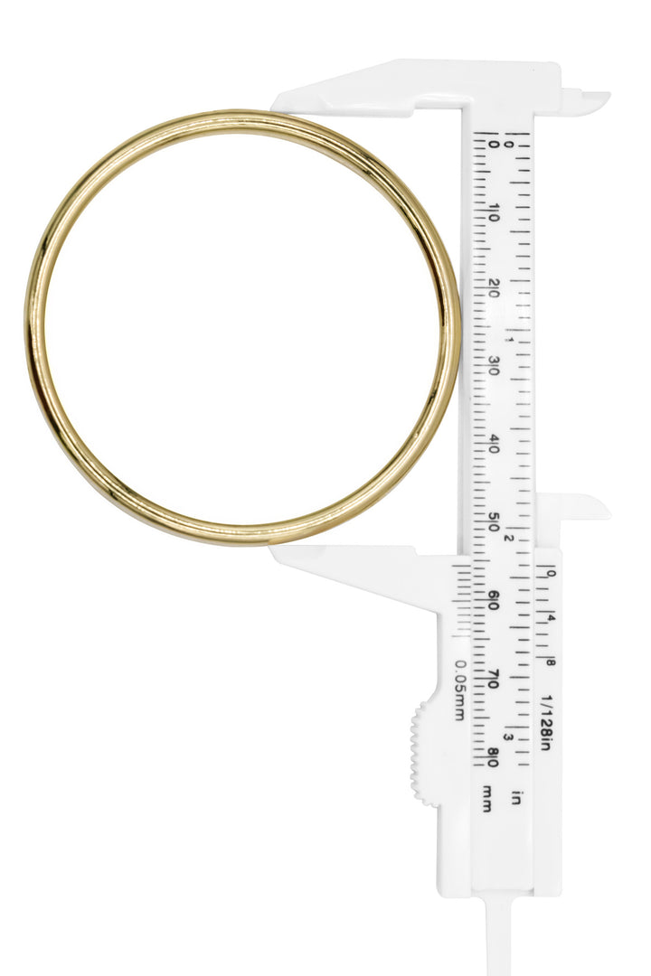 Elegant Matte Metal O-Ring – 56 mm Connector